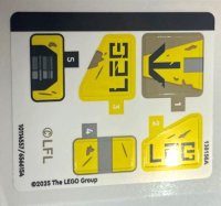 LEGO part Sticker Sheet for Set 75431 - (10114557/6566154) 75431stk01