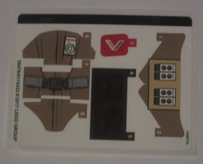 LEGO part Sticker Sheet for Set 75525 - (29476/6174332) (75525stk01)
