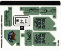 LEGO onderdeel Sticker Sheet for Set 75571 - (10100688/6409126) 75571stk01