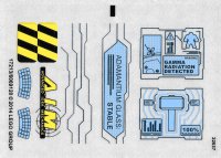 LEGO part Sticker Sheet for Set 76018 - (17213/6069120) 76018stk01
