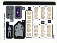 LEGO part Sticker Sheet for Set 76213 - (10087139/6376552) 76213stk01