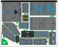 LEGO part Sticker Sheet for Set 76248, Sheet 1 - (10101846/6422252) 76248stk01