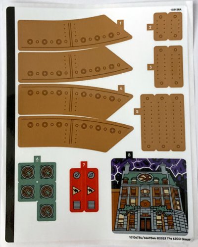 LEGO part Sticker Sheet for Set 76261 - (10104734/6449544) (76261stk01)