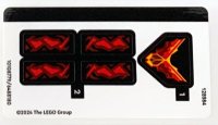 LEGO part Sticker Sheet for Set 76289 - (10108779/6488180) 76289stk01