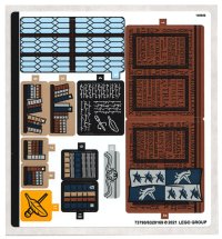 LEGO part Sticker Sheet for Set 76385 - (73790/6329169) 76385stk01