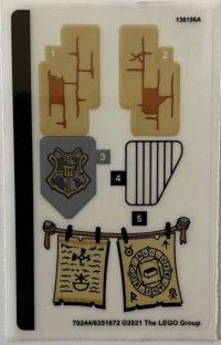 LEGO part Sticker Sheet for Set 76387 - (79244/6351672) 76387stk01