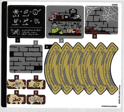 LEGO part Sticker Sheet for Set 76431 - (10108493/6485884) (76431stk01)