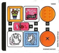 LEGO part Sticker Sheet for Set 76781, Sheet 2 - (10109629/6501603) 76781stk02