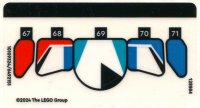 LEGO onderdeel Sticker Sheet for Set 76922, Sheet 3 - (10109324/6492151) 76922stk03