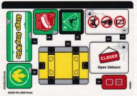 LEGO part Sticker Sheet for Set 76973 - (10114011/6551221) 76973stk01