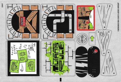 LEGO part Sticker Sheet for Set 79103 - (13056/6023184) (79103stk01)