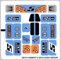 LEGO part Sticker Sheet for Set 8193 - (88151/4566047) 8193stk01