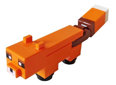 LEGO part Minecraft Fox - Brick Built (minefox01)