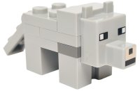 LEGO part Minecraft Wolf - Brick Built minewolf05