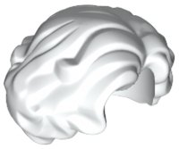 LEGO part Minifigure, Cheveux Femme Courts, Ondulés avec Raie Latérale 11256