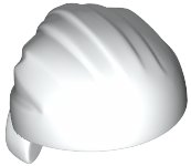 LEGO part Minifigur, Kopfbedeckung Hut, Stoff Wickel / Bandana mit doppeltem Schwanz hinten (18927)