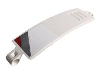 LEGO part Technic, Pannello Curvo 3 x 13 con Motivo Strisce Rosso e Grigio Lato Sinistro Modello (Adesivo) - Set 42096 18944pb009L