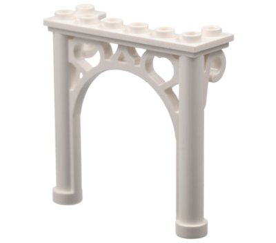 LEGO part Arch 2 x 6 x 5 Ornamented (2145)