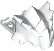 LEGO part Dragon Head (Ninjago) Jaw with Spikes, 8 Studs and 2 Bar Handles on Back (2169)