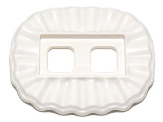 LEGO part Falda Minifigura Plástico, Fruncida (Tutú de Bailarina) (24087)