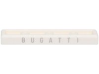 LEGO part Baldosa 1 x 4 with Silver 'BUGATTI' Pattern 2431pb0910
