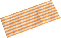 LEGO part Cloth Picnic Tablecloth / Blanket 14 x 6 with Orange Stripes Pattern 26245