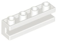 LEGO part Stein, Modifiziert 1 x 4 mit Kanal 2653