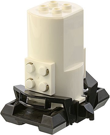 LEGO part Monorail Motor 9V with Short Couplings (2684c01a)