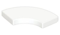 LEGO part Piastrella, Angolo Arrotondato 2 x 2 Macaroni 27925