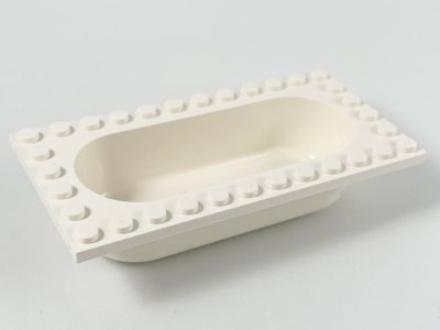 LEGO part Container, Bathtub 6 x 12 x 2 1/3 (30018)