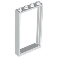 LEGO onderdeel Deur, Frame 1 x 4 x 6 met 4 Gaten op Boven- en Onderkant 30179