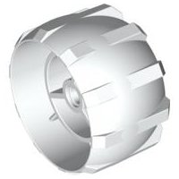 LEGO onderdeel Wiel Hard Plastic Gesponnen 30324