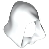 LEGO part Minifigure, Headgear Hood (30381)