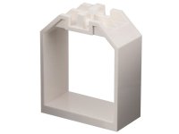 LEGO onderdeel Container, Doos Open Einde 2 x 4 x 4 met 1 Vergrendeling Scharniervinger aan Elk Einde 30637