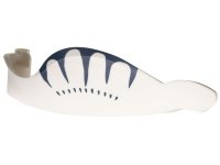 LEGO part Tulkun Na'Vi Whale Jaw Right with Dark Blue Markings Pattern 3113pb01