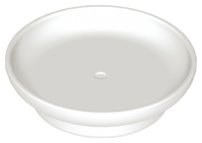 LEGO part Duplo Utensil Dish 3 x 3 (31333)