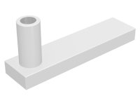 LEGO onderdeel Hekpoort 1 x 4 x 2 Basis 3187
