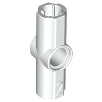 LEGO part Technic, Axle and Pin Connector Angled #2 - 180 degrees 32034