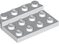 LEGO part Plate, Round 3 x 4 x 2/3, Raised 1 x 4 (3263)