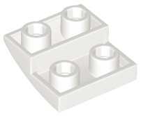 LEGO part Schräge, Gebogen 2 x 2 x 2/3 Invertiert (32803)