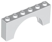 LEGO part Bogen 1 x 6 x 2 – Dicke Oberseite mit verstärkter Unterseite 3307