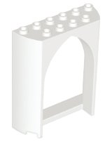 LEGO part Panel 2 x 6 x 6 with Gothic Arch 35565