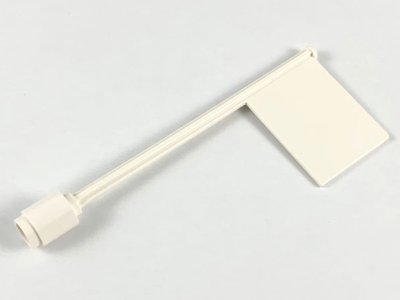 LEGO part Flag on Flagpole, Straight (3596)