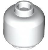 LEGO part Minifigure, Head (Plain) (3626)