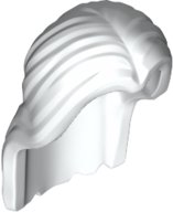 LEGO part Minifigure, Hair Long, Parted in Center (36806)