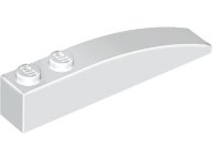 LEGO part Slope, Curved 6 x 1 (42022)
