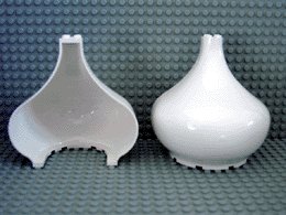 LEGO part Tower Roof 8 x 12 x 10 Onion Dome (44511)