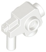 LEGO part Minifigure, Weapon Gun, Blaster with Studs on Sides, Bottom, and Front 44709