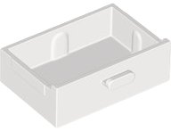 LEGO onderdeel Container, Cupboard 2 x 3 Drawer 4536