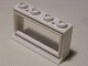 LEGO part Window 1 x 4 x 2 with Extended Lip, with Glass (453bc01)